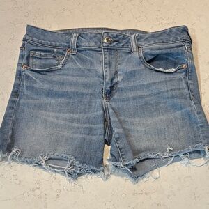 AE Denim Shorts — Super Super Stretch